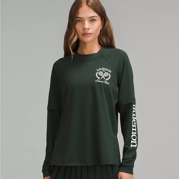 lululemon athletica Tops - Lululemon Layered Long-Sleeve T-Shirt
Tennis Club